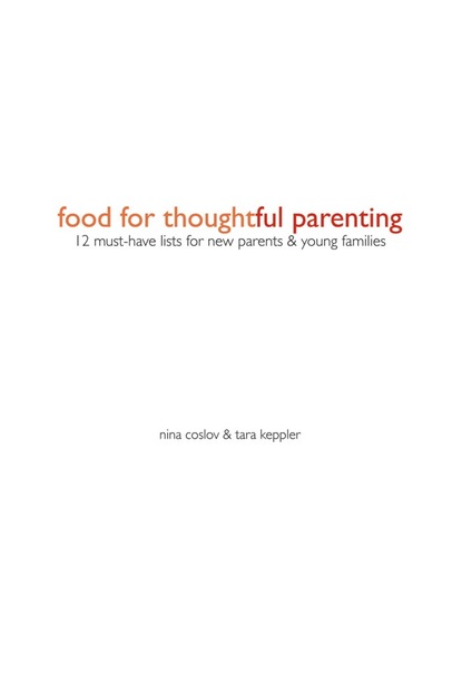Food For Thoughtful Parenting