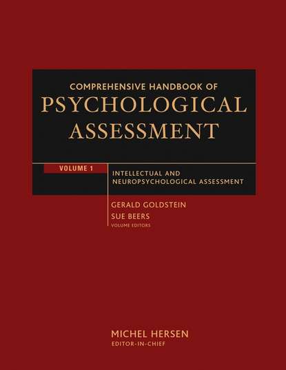 Comprehensive Handbook of Psychological Assessment, Volume 1