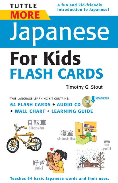 Tuttle More Japanese for Kids Flash Cards Kit Ebook