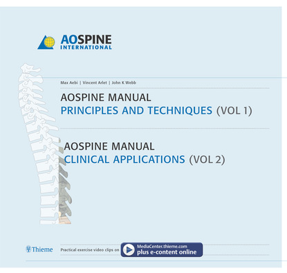 AO Spine Manual, Books and DVD