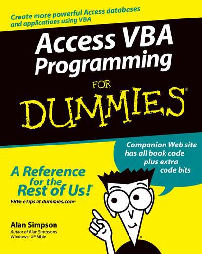 Access VBA Programming For Dummies