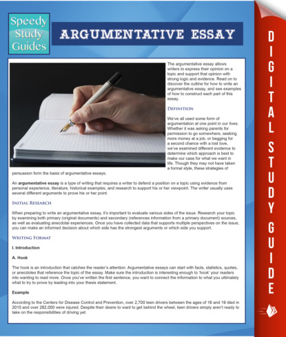 Argumentative Essay (Speedy Study Guides)