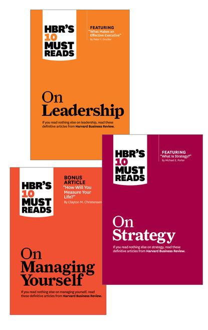 HBR's 10 Must Reads Leader's Collection (3 Books)