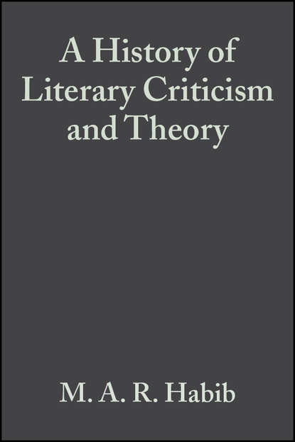 A History of Literary Criticism and Theory