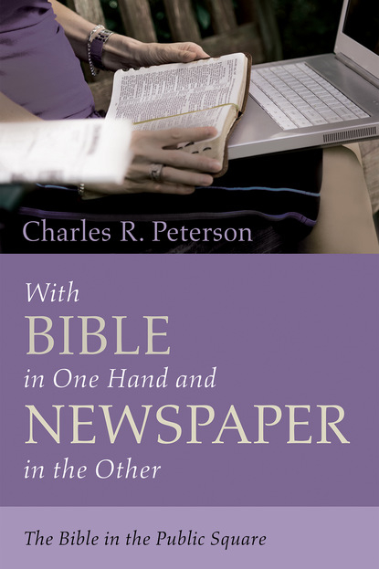 With Bible in One Hand and Newspaper in the Other