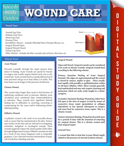 Wound Care (Speedy Study Guides)