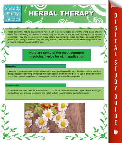 Herbal Therapy (Speedy Study Guides)