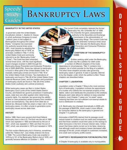 Bankruptcy Laws