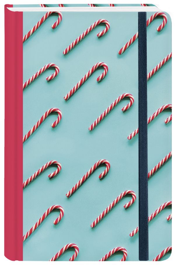 Блокнот с резинкой «Christmas Candy», А5, 96 листов