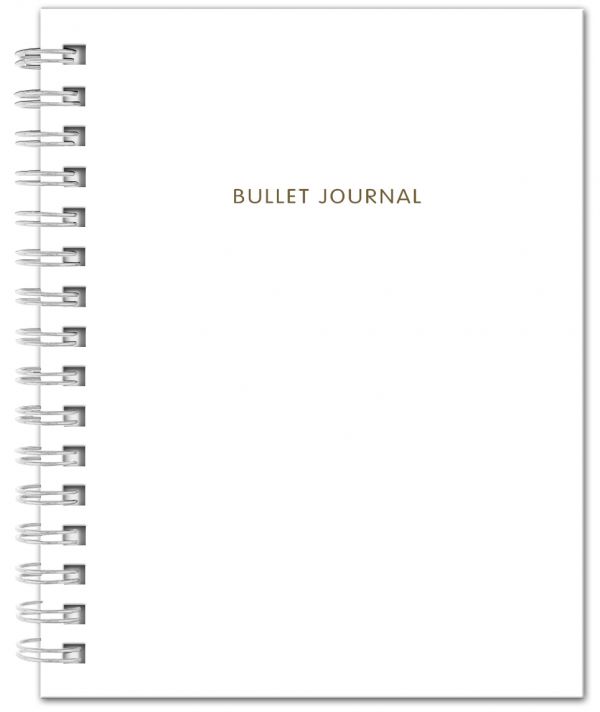 Книга для записей Bullet Journal, 60 листов, белая