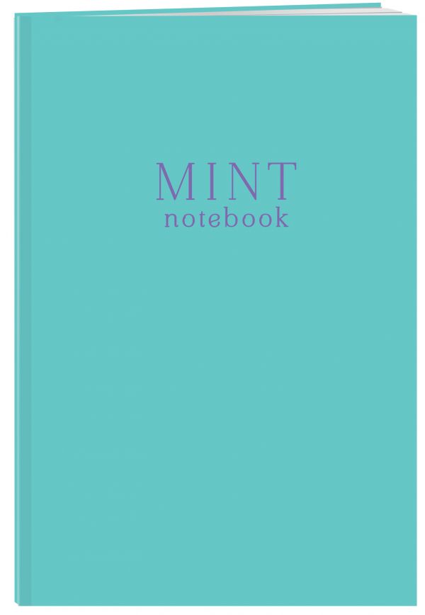Тетрадь студенческая в клетку Mint notebook, А4, 40 листов