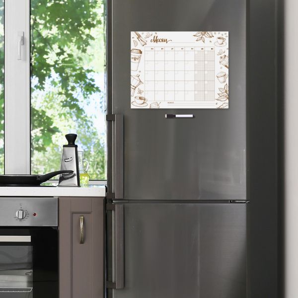 Магнитный планер на холодильник «Время для кофе»