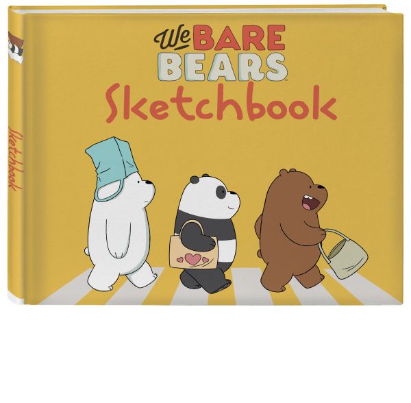 Скетчбук We bare bears, 48 листов