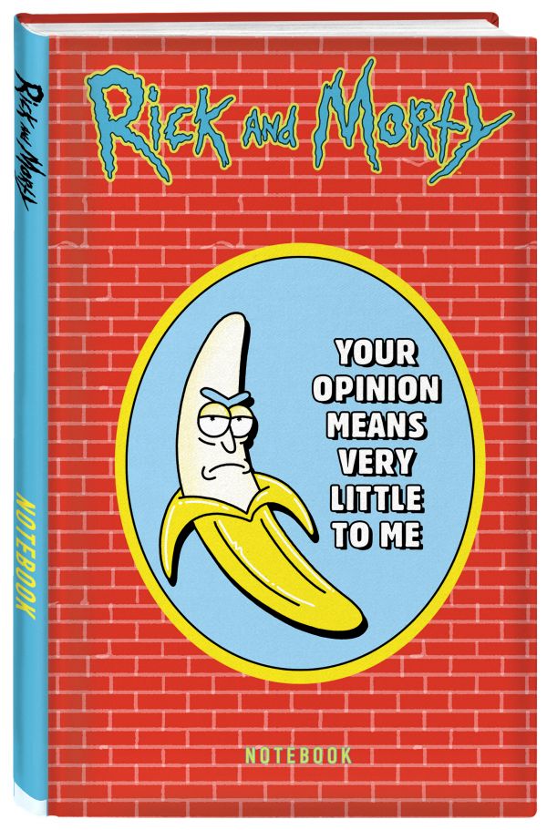 Блокнот. Рик и Морти «Банан Рик», А5, 72 листа